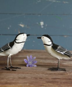 recycled metal wagtails