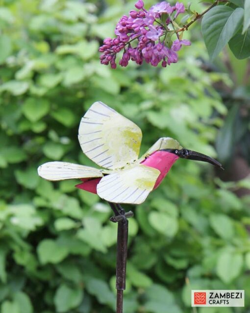 recycled metal carmine bee eater