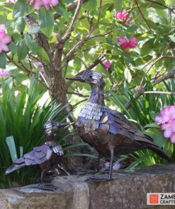 recycled metal ducks