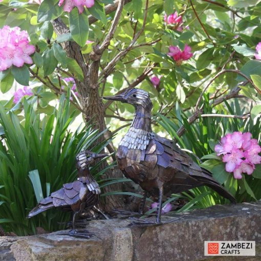 recycled metal ducks