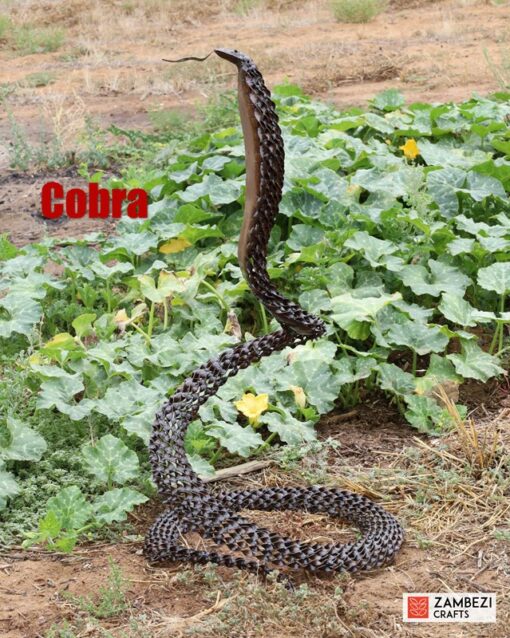 recycled metal cobra