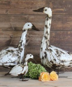 recycled metal ducks