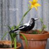 recycled metal magpie