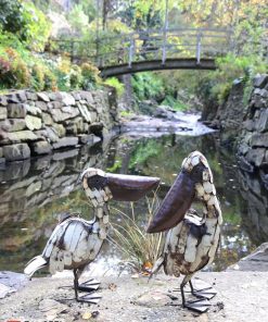 recycled metal pelican