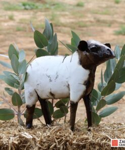 recycled metal sheep