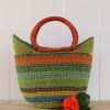 handwoven basket from Ghana