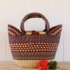 handwoven basket from Ghana