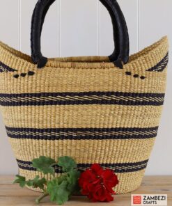 handwoven basket from Ghana