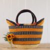 handwoven basket from Ghana