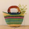 handwoven basket from Ghana