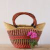 handwoven basket from Ghana