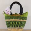 handwoven basket from Ghana