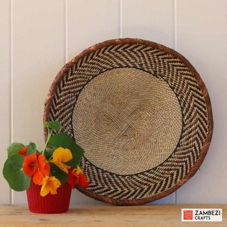 Winnowing Basket (13) 31cm Zambezi Crafts